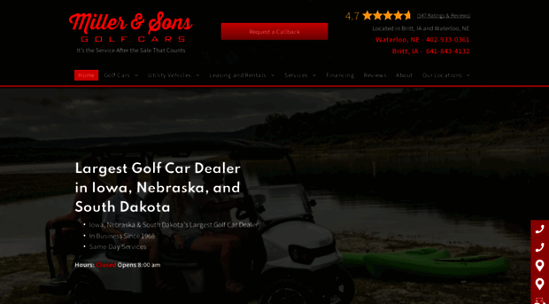 millergolfcars.com