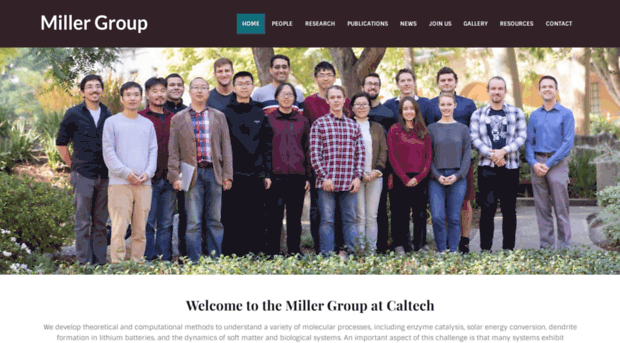 millergroup.caltech.edu