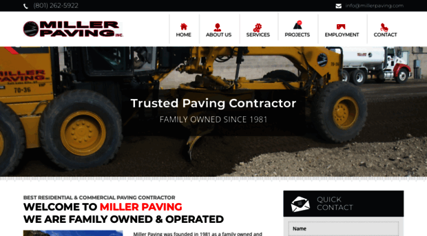 millerpaving.com