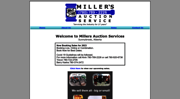 millersauctionservice.com