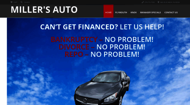 millersautofinance.com