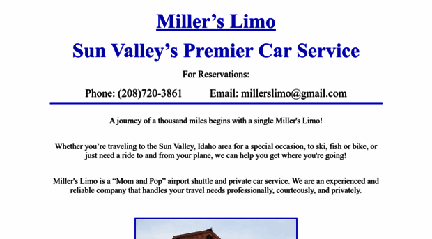 millerslimo.com