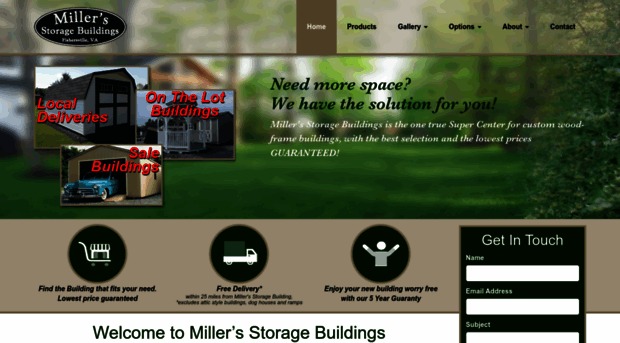 millersstoragebuildings.com