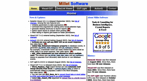 milletsoftware.com