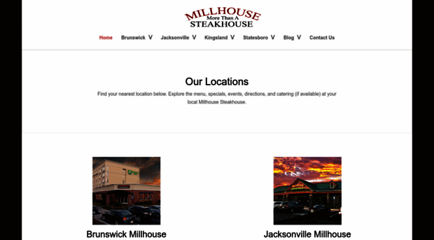 millhousesteakhouse.com