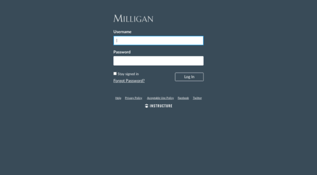 milligan.instructure.com