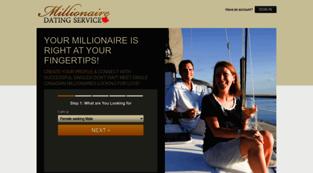 millionairedatingservice.ca