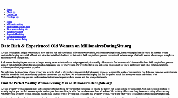 millionairesdatingsites.org