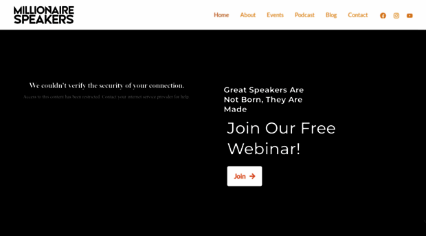 millionairespeakers.com
