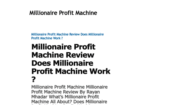 millionairesprofitmachines.blogspot.com