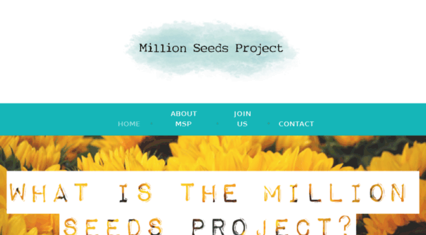 millionseeds.org