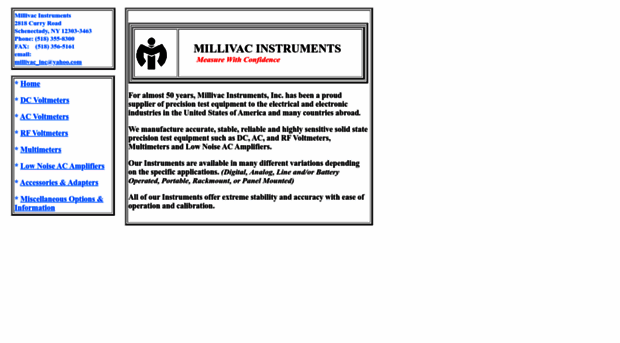 millivacinstruments.com