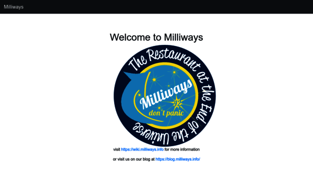 milliways.info