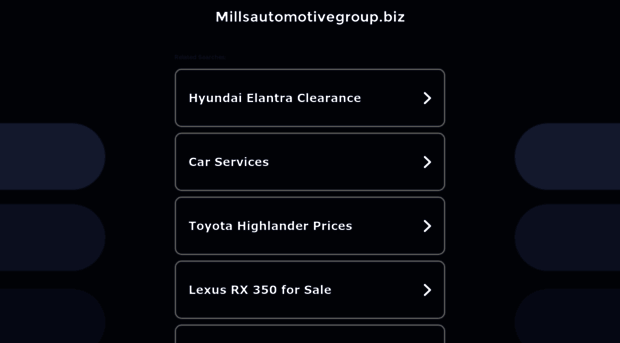millsautomotivegroup.biz