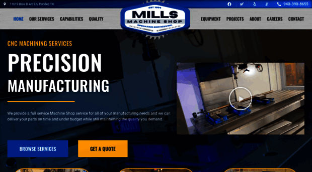 millsmachineshop.com