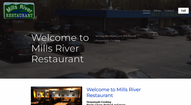 millsriverrestaurant.net