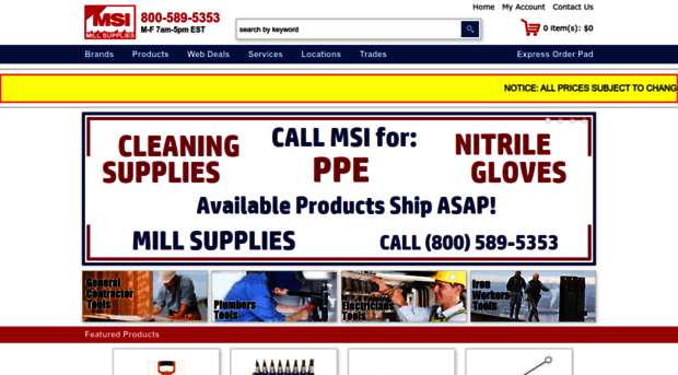 millsupplies.com