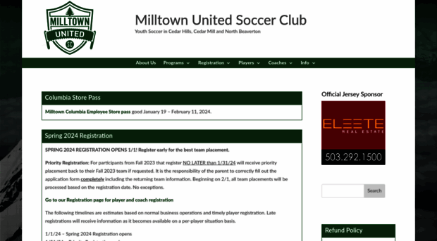 milltownsoccer.org