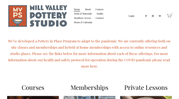 millvalleypottersstudio.com