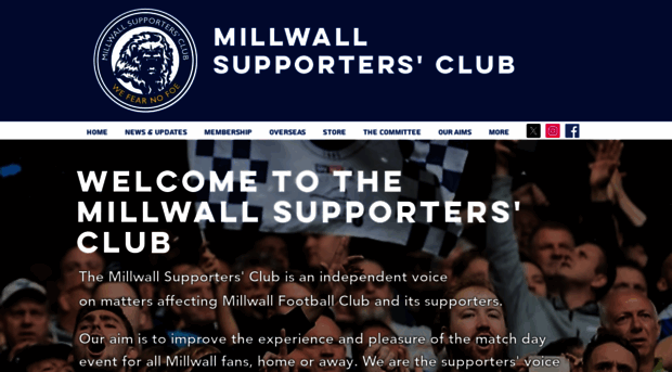 millwallsupportersclub.co.uk