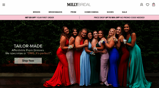 millybridal.org