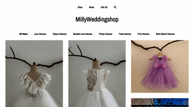 millyweddingshop.com