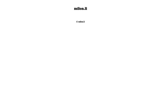 milon.li