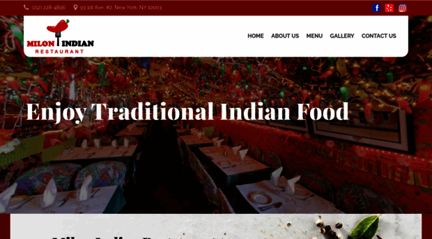 milonindianrestaurant.com