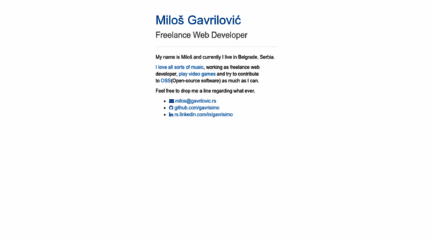 milos.gavrilovic.rs