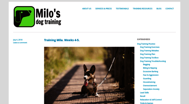 milosdogtraining.com