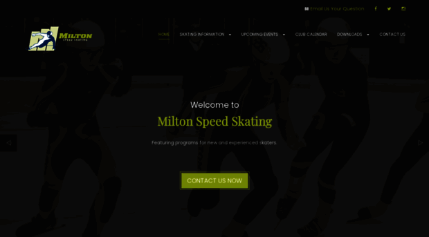 miltonspeedskating.com