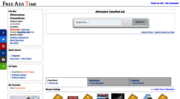 milwaukee.freeadstime.org