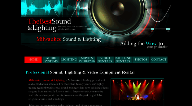 milwaukeesoundandlighting.com