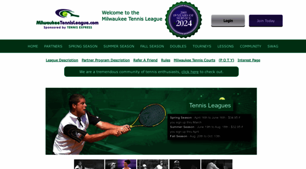 milwaukeetennisleague.com