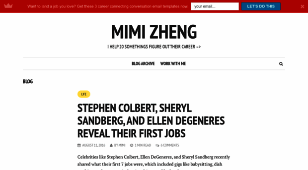 mimizheng.com