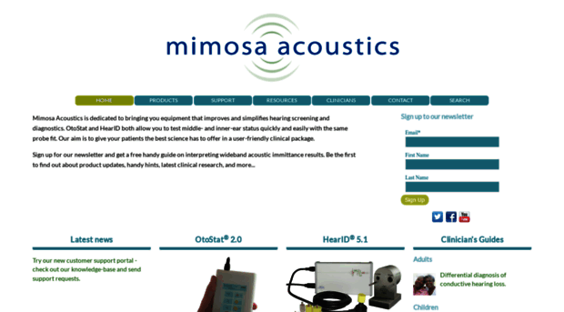 mimosaacoustics.com