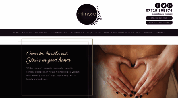 mimosabeauty.co.uk