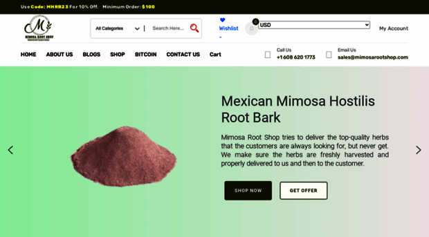 mimosarootshop.com