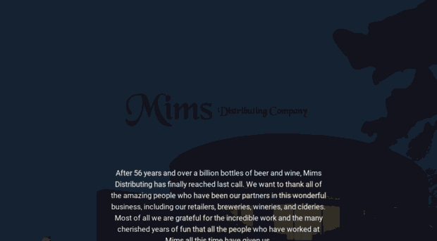 mimsdistributing.com