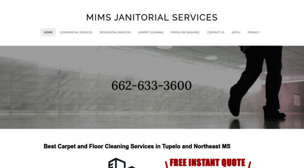 mimsjanitorial.com