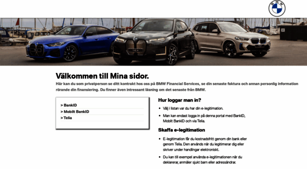 minasidor.bmw.se