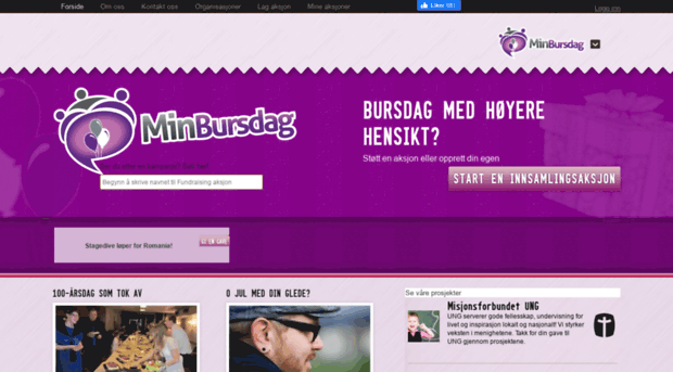 minbursdag.no