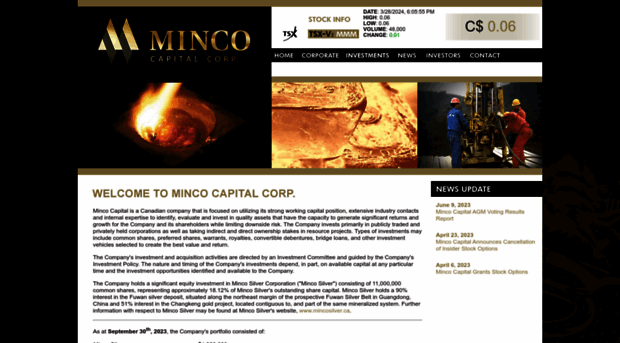 mincocapitalcorp.com