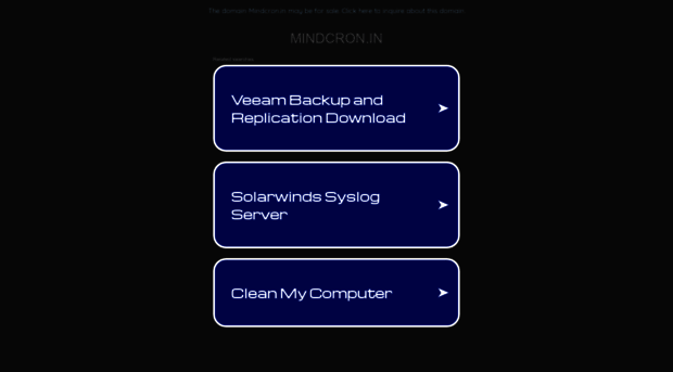 mindcron.in