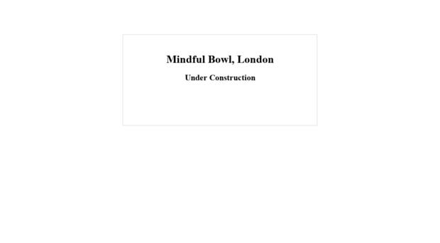 mindfulbowl.london