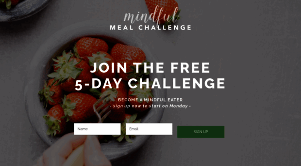 mindfulmealchallenge.com