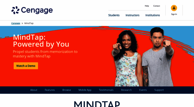 mindtap-staging.cengage.com