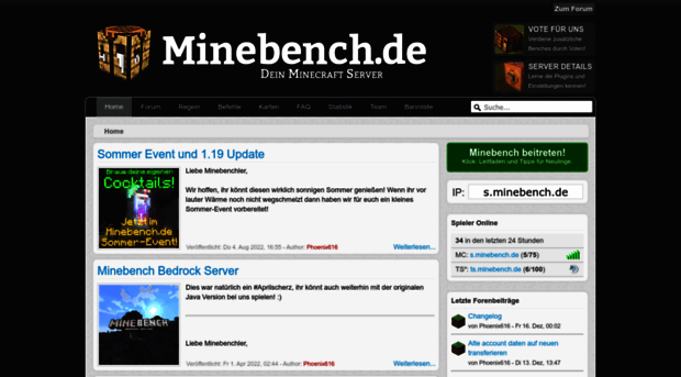 minebench.de