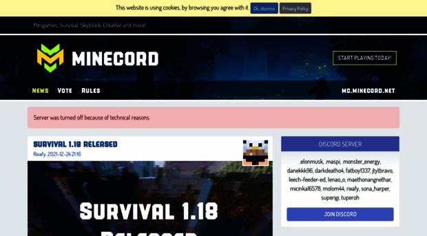 minecord-minecraft-server-minecord-ne-minecord