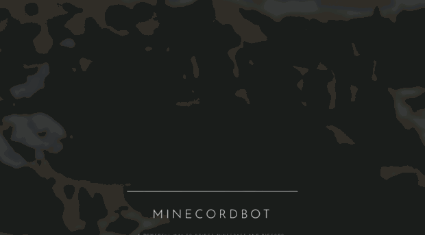 minecordbot.cyr1en.com